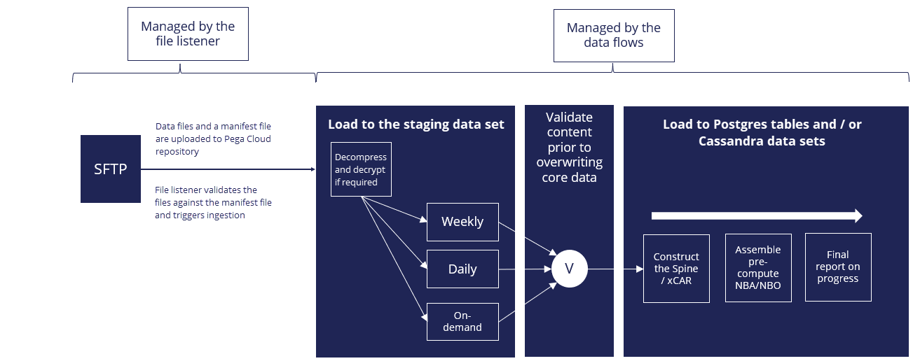 Data ingestion stages