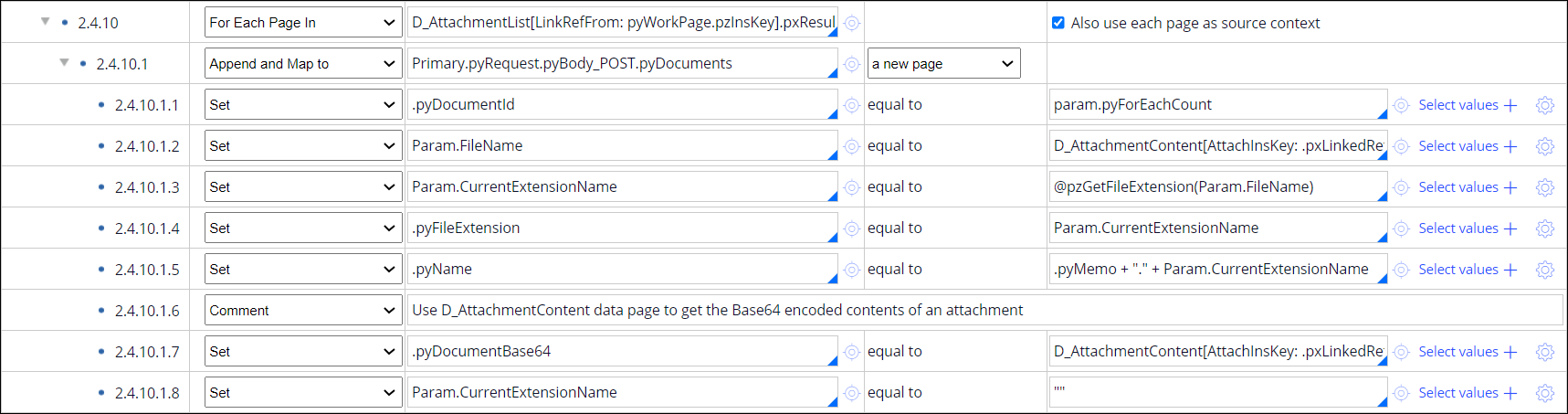 Step 2.4.10 sequence in the pyPrepareNewEnvelope data transform.
