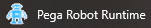 Pega Robot Runtime Start menu option