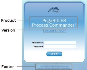 Log-in form