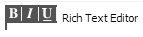 Rich Text Editor