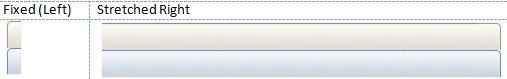 Fixed Left Stretched Right tab