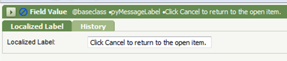 <alt+text=Field Value pyMessageLabel Click Cancel to return to the open item>