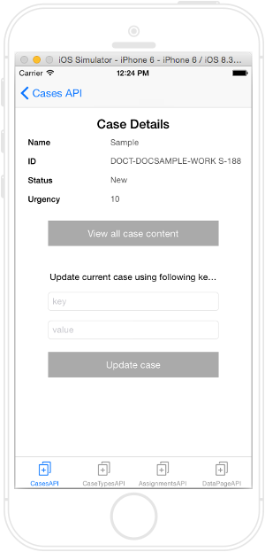 Case details - Cases API