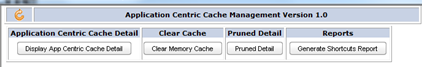 Application Centric Cache Management options after HFix-7038