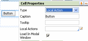 button properties panel