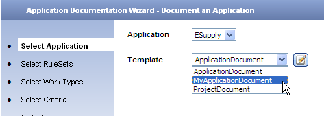 MyApplicationDocument in Template drop-down field