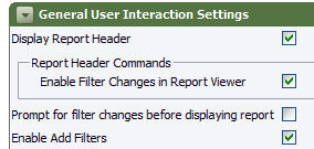 controls for filtering